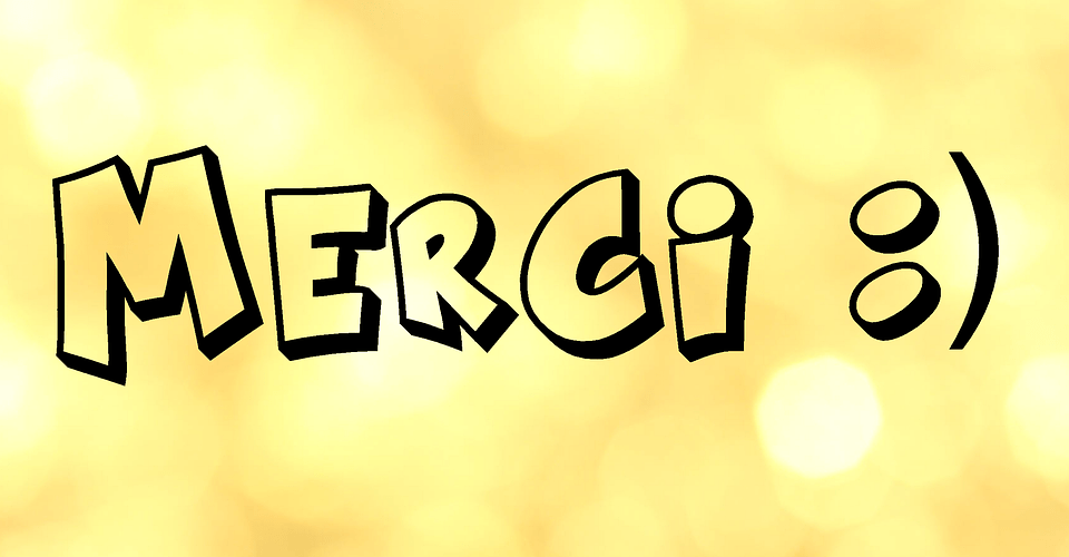Merci en Français